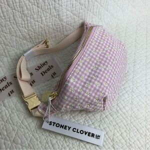 Stoney Clover Lane Seersucker Fanny Pack Daisy Sunset Pink SCL-SSFP-002 NWT